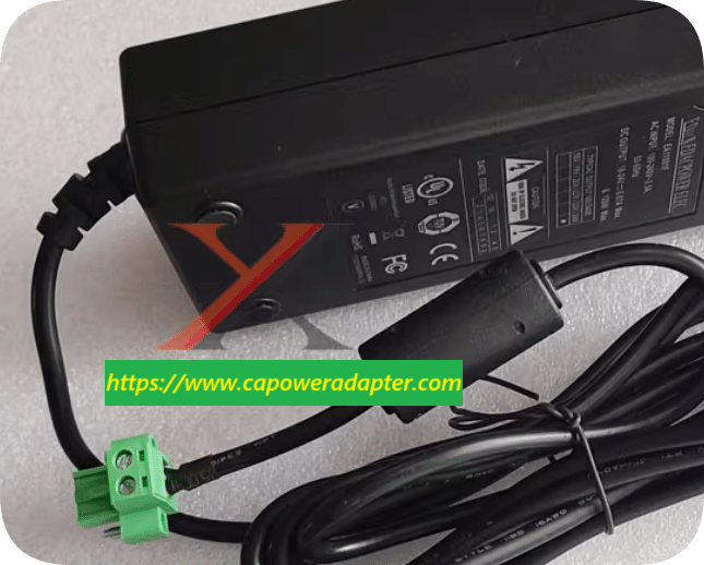*Brand NEW* cable universal 24V 6A 5A phoenix terminal green plug 2-pin transformer EDAC Yisheng 24V