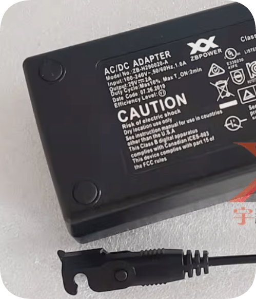 *Brand NEW*ZB-H290020-A Electric Sofa Table Bed and Cabinet Two-Prong Charging Cable Transformer 29V