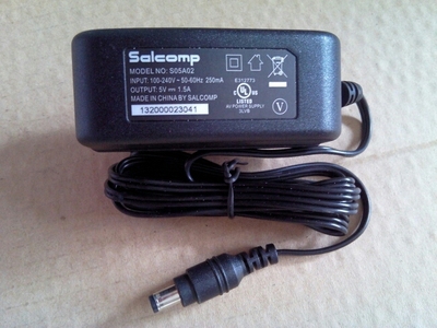 *Brand NEW* S05A00 Salcomp 5V 1.5A AC ADAPTER Power Supply - Click Image to Close