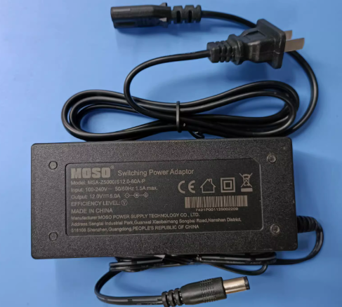 *Brand NEW*MOSO MSA-Z5000IS12.0-60A-P 12V 5A AC ADAPTER POWER SUPPLY