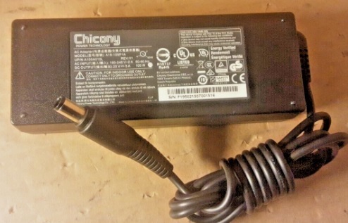 20V 5A Genuine Chicony AC Adapter A16-100P1A Power Supply Cord Charger Brand Chicony Compatible Bra 20V 5A Genuine Chicony AC Adapter A16-100P1A Power Supply Cord Charger Brand Chicony Compatible Bra