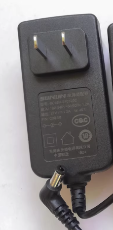 *Brand NEW*SUNUN SC36H-270120C 27V 1.2A AC/DC Adapter Power Supply