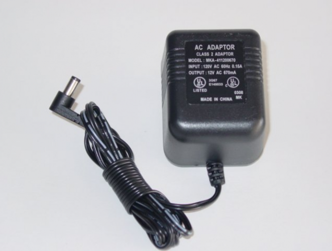*Brand NEW*MKA-411200670 12VAC 670mA AC Power Adapter