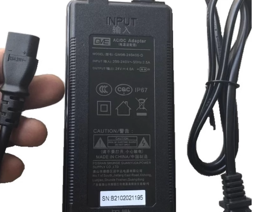 *Brand NEW*GVE GM98-240400-D 24V 4.0A AC ADAPTER Power Supply - Click Image to Close