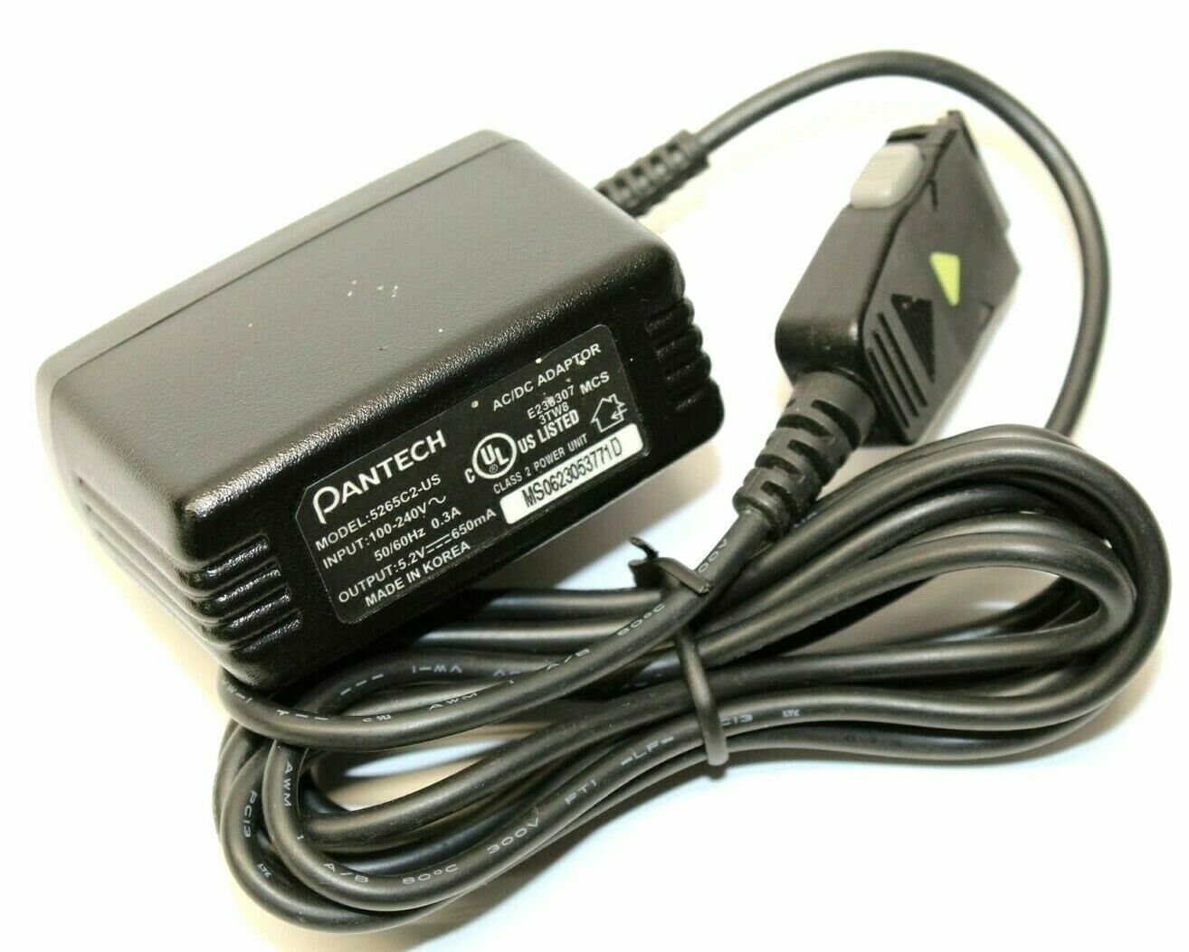 *Brand NEW*Pantech 5265C2-US Output 5.2V DC 650mA AC Power Adapter Phone Charger