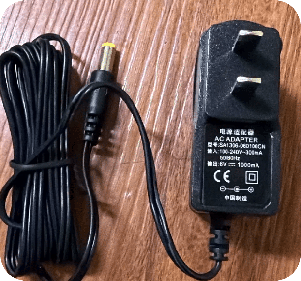 *Brand NEW* 6V 1000mA 6W AC Adapter SA1306-080100CN Power Supply Yellow Tip DC Barrel Plug Power Sup