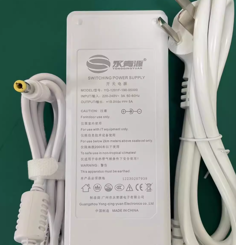 *Brand NEW*YONGQINGYUAN YQ-1201F-190-05000 19V 5A AC/DC Adapter Power Supply