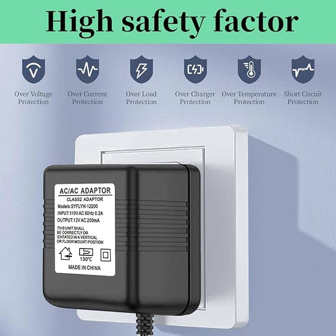 12V Power Adapter for PetSafe Drinkwell 360 Dog Cat Water Fountain Compatible with PetSafe Pump Powe