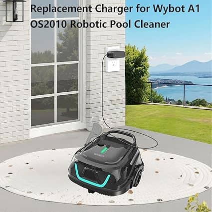*Brand NEW*Wybot Cordless Pool Vacuum Compatible with Wybot A1 OS2010 Robotic Pool Cleaner Power Ada