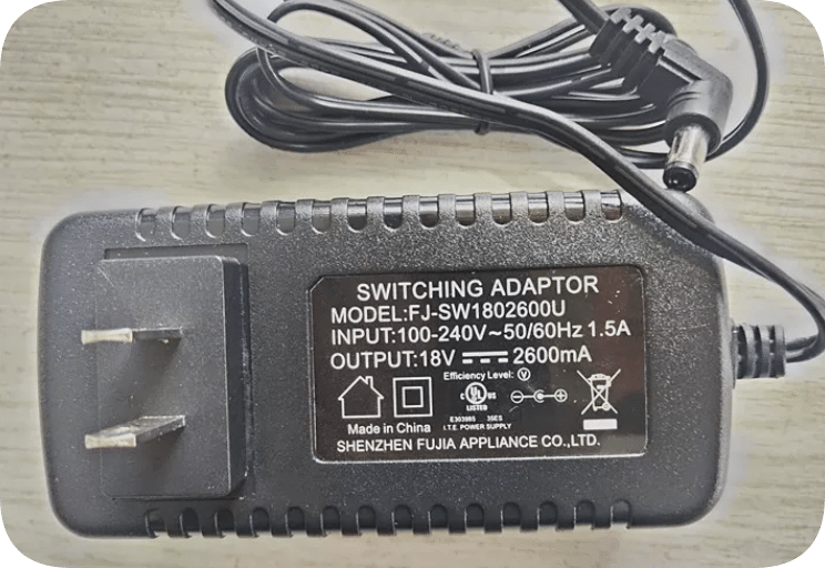 *Brand NEW* FUJIA FJ-SW1802600U-C Switching Power Adapter 18V 2600mA for Speakers and Power Amplifie