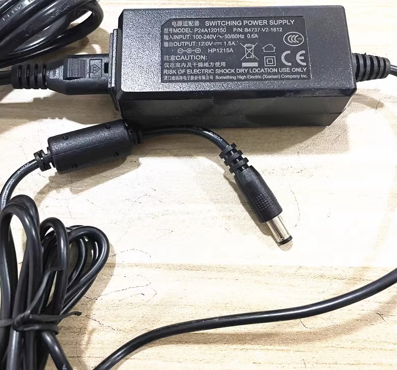 *Brand NEW*HPRT 12.0V 1.5A AC ADAPTER P24A120150 HP1215A Power Supply - Click Image to Close