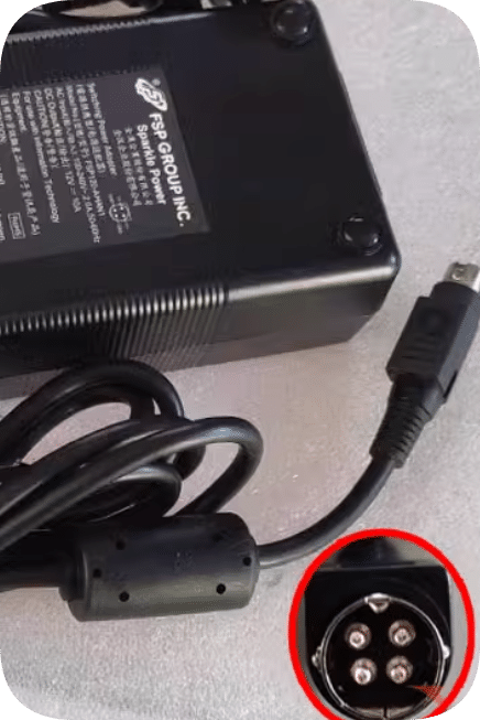 *Brand NEW*FSP120-AHAN1 12V 10A power adapter 4-pin 4-core plug charging cable 120W transformer