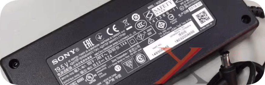 *Brand NEW*Sony ACDP-120E03 TV 19.5v6.2a power adapter KDL50W650A 50R556A 55W800CB