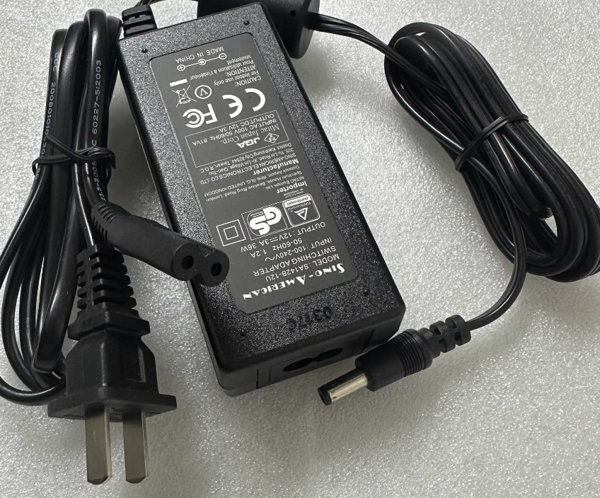 *Brand NEW* 12V 3A 36W AC ADAPTER SINO-AMERICAN SA142B-12U POWER SUPPLY